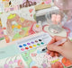 Cartoon Art Coloring Painting Set for Kid's